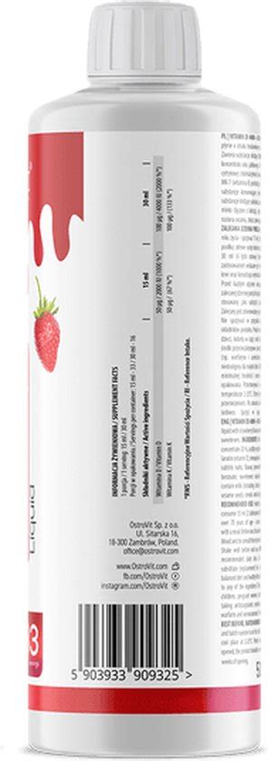 Vitaminen Vitamine D K Mk Ml Ostrovit Ml Bol