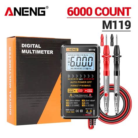 Aneng M Digital Multimeter Tester Counts High Precision Tester