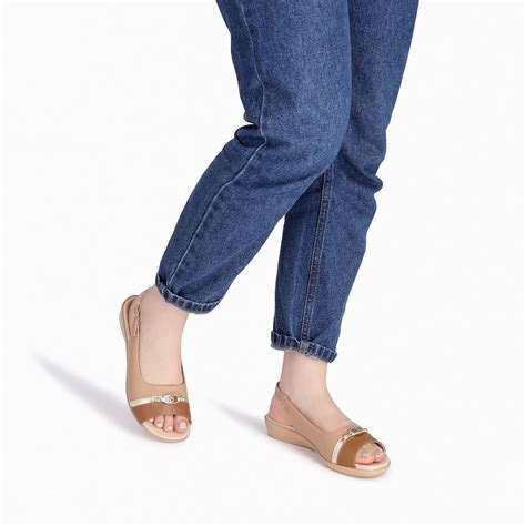 Slingback Camila Nude Claro Nude Claro