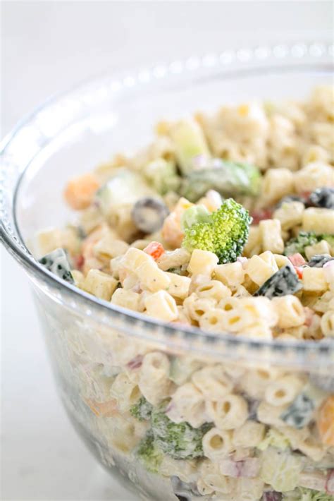 Esitell Imagen Pasta Salad Dressing With Mayo Abzlocal Fi