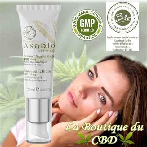 Sérum au CBD liftant anti âge LA BOUTIQUE DU CBD