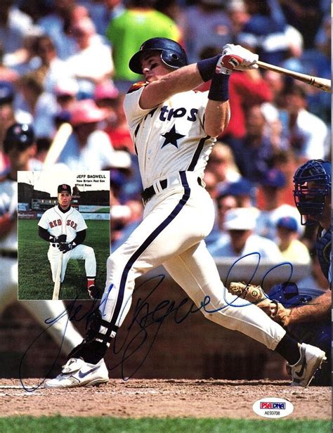 Jeff Bagwell Signed Autographed Magazine Houston Astros Psadna