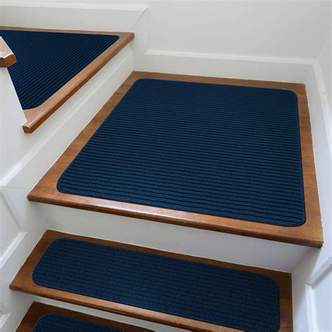 Beverly Rug Stair Treads For Wooden Steps Non Slip Stair Landing Rug Matching Mat With Anti