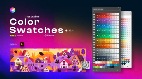 illustrator Color Swatches PACK 🎨