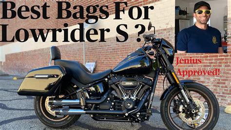 Leather Pros Ez Mount Retro Series Saddlebags For Harley