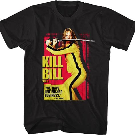 Unfinished Business Kill Bill T Shirt