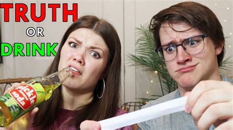 Husband And Wife Play TRUTH OR DRINK YouTube