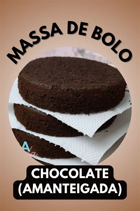 Massa Amanteigada De Chocolate Perfeita Para Confeiteiras