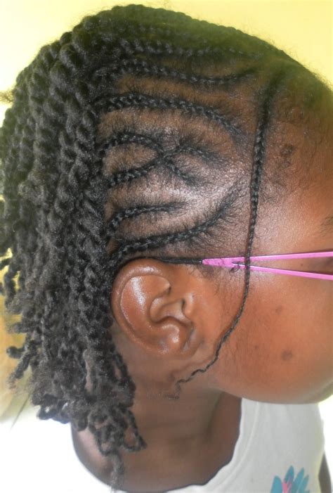 tresses devant vanilles derrière 2 Idées Coiffure Afro tresses