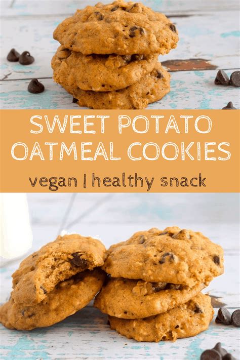 Sweet Potato Oatmeal Cookies Are The Best Vegan Breakfast Cookies Made With Nutritious Oats