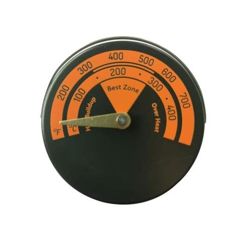 Thermomètre magnétique pour poêle à bois barbecue four jauge de