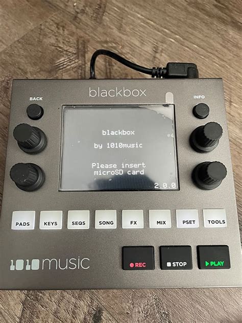 1010 Music Blackbox Desktop Compact Sampling Studio Reverb