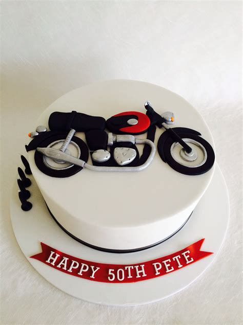 Triumph Motorbike Cake Motorcycle Birthday Cakes Motorcycle Cake