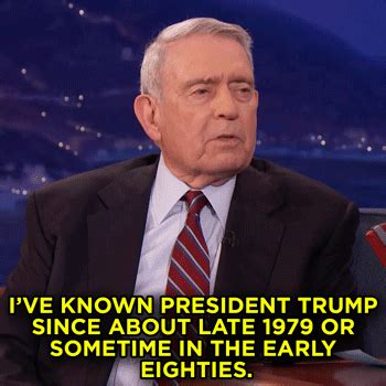 Watch Dan Rather Trump Isnt Much Of A Reader Conan Obrien Dan Rather