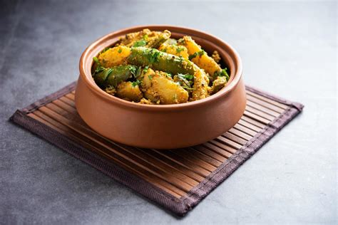 Aloo Potol Or Dalna Recipe Is A Traditional Sabzi From Bengal Made With