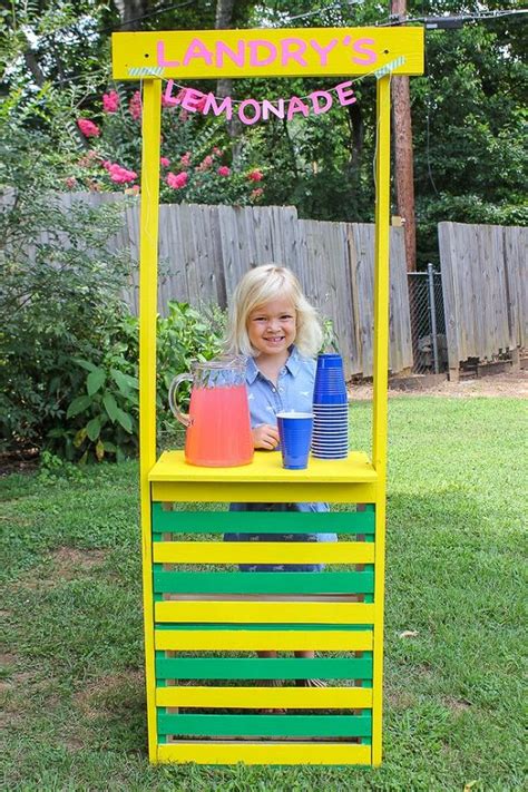 19 Diy Lemonade Stand Plans Mint Design Blog