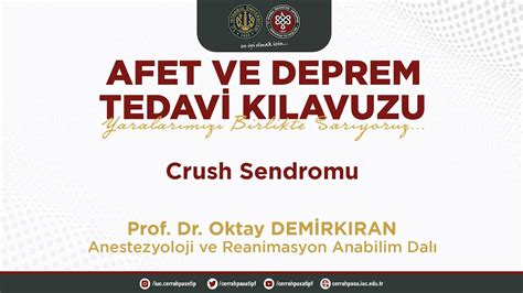 Crush Sendromu Prof Dr Oktay Dem Rkiran Youtube