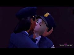 Lesbian Cops Have Sex In The Police Office Sexual Hot Animations