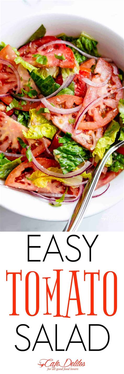 Easy Tomato Salad Cafe Delites