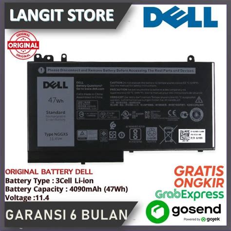 Jual Battery Baterai Laptop Dell Latitude E5470 E5270 Series Nggx5 92