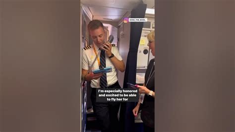 Flight Attendant Mom Flies With Pilot Son For The First Time Youtube