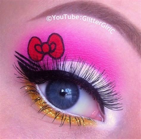 Hello Kitty Inspired Makeup | Hello kitty makeup, Hello kitty wedding ...