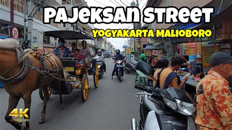 Jalan Pajeksan Malioboro Yogyakarta K Virtual Reality City Walking