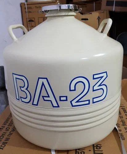 Ba Iocl Cryocan For Use To Store Liquid Nitrogen Capacity