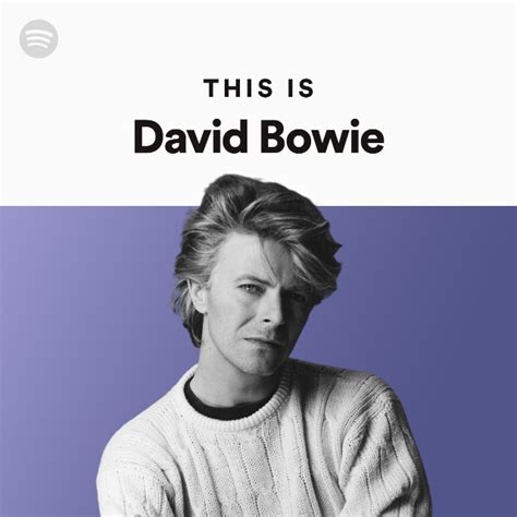 This Is David Bowie Playlist By Spotify Spotify