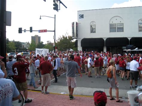 Ou Campus Corner Gameday Norman Oklahoma Alex Macinnis Flickr