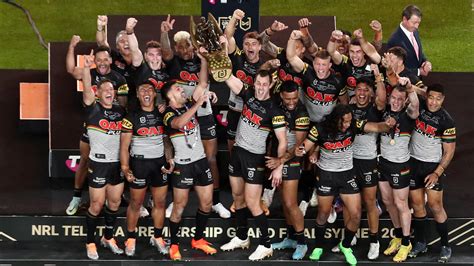 nrl team  won  grand finals   row penrith panthers