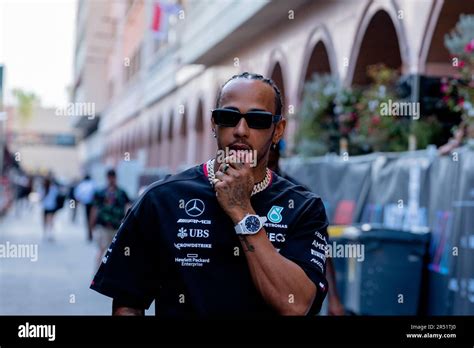 Monte Carlo Monaco Circuit De Monaco 28 May 2023 Lewis Hamilton