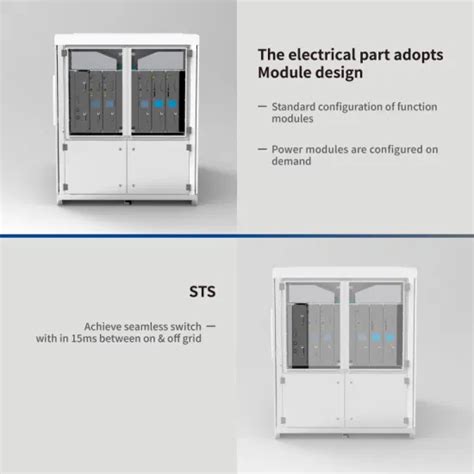 Elecnova 150kw Outdoor Integrated Storage System Off Grid Hybrid System