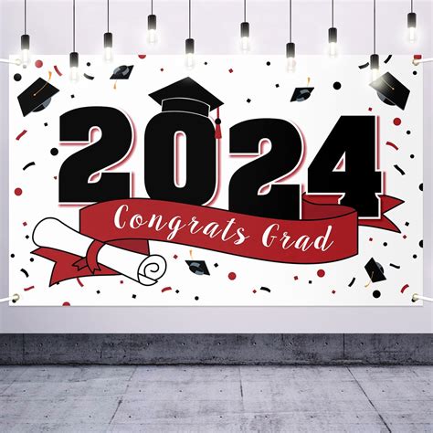 Avezano Graduation Backdrop Congrats Grad Graduation Party