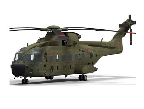 3D file HELICOPTER AGUSTA WESTLAND AW101・3D printer design to download・Cults