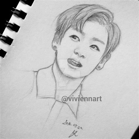 Pencil Sketch Jungkook Drawing Easy Sketches Art Drawings Drawings