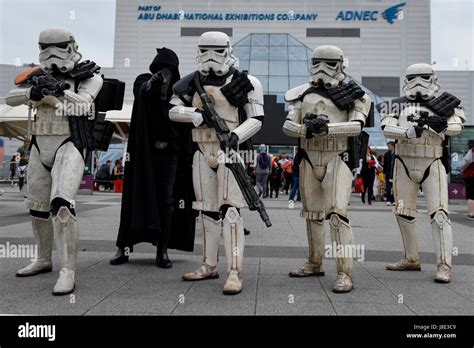 London UK 28th May 2017 Stormtroopers From Star Wars At MCM Comic