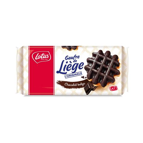 Lotus Li Ge Waffles With Belgian Chocolate Buy Online My French Grocery