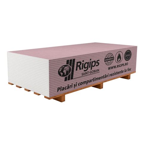 Placa Gips Carton Rigips Antifoc Muchie PRO 12 5mm 1 2x2 6 M