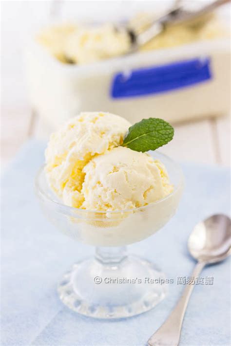 雲呢拿雪糕 【簡易不用雪糕機】 Vanilla Ice Cream 簡易食譜 基絲汀 中西各式家常菜譜