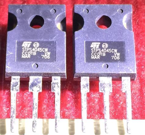 STPS4045CW 4045 New Original ST TO-247 5PCS/LOT, IC, Semiconductor ...