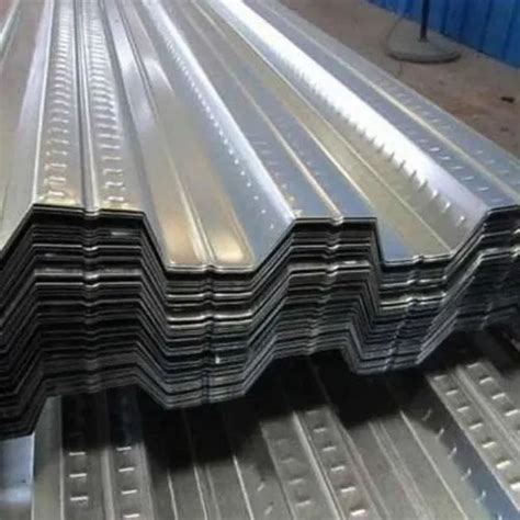 JSW 20 Ft GI Metal Decking Sheets Thickness 0 8 Mm At 62 Kg In Mumbai