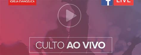 Anúncio Culto ao Vivo Igreja Evangélica Águas Santas Maia Porto