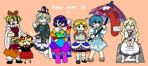 On Twitter Rt Winterufomance My Votes For Touhou