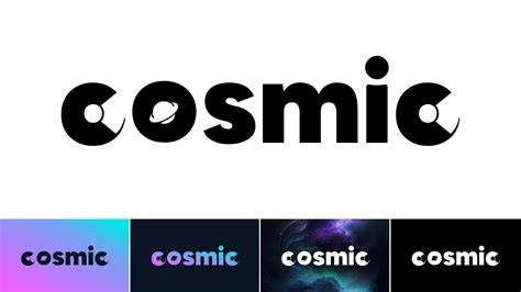 Cosmic Logo Nashekrashe Design Studio