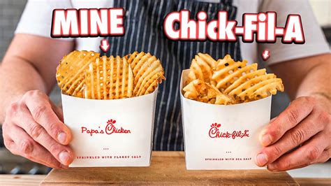 Making Chick-Fil-A Waffle Fries At Home | But Better