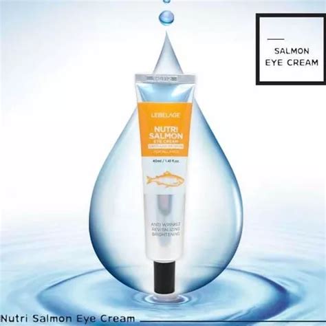 Crema Facial Coreana Y Contorno De Ojos De Salmon 40ml 1pz Meses