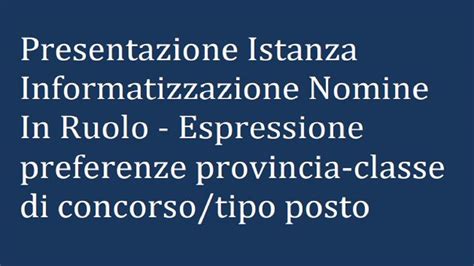 Guida All Inoltro Delle Domande Per I Ruoli Gilda Venezia