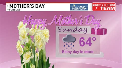 A Look Ahead To Mothers Day Weather