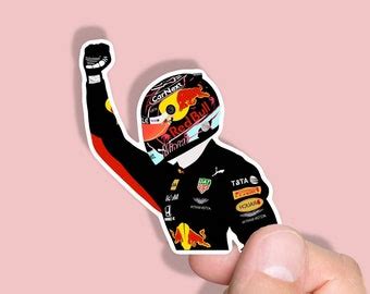 Sergio Perez Formula 1 Red Bull Racing Sticker Checo Kiss Cut Etsy